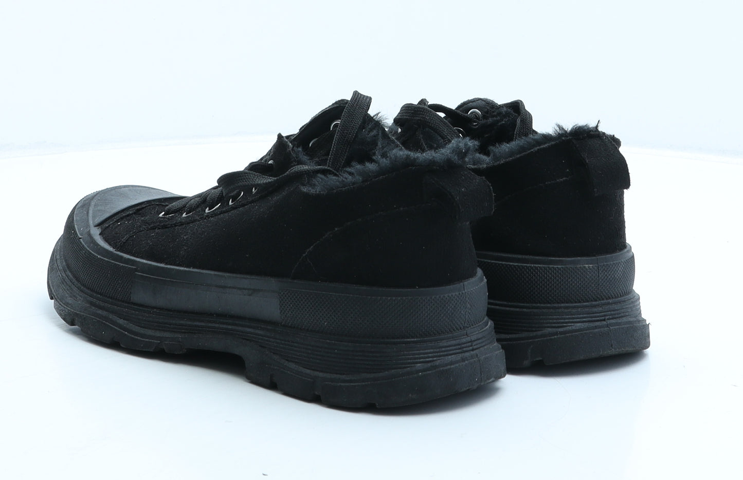 Linzi Womens Black Fabric Trainer UK 5