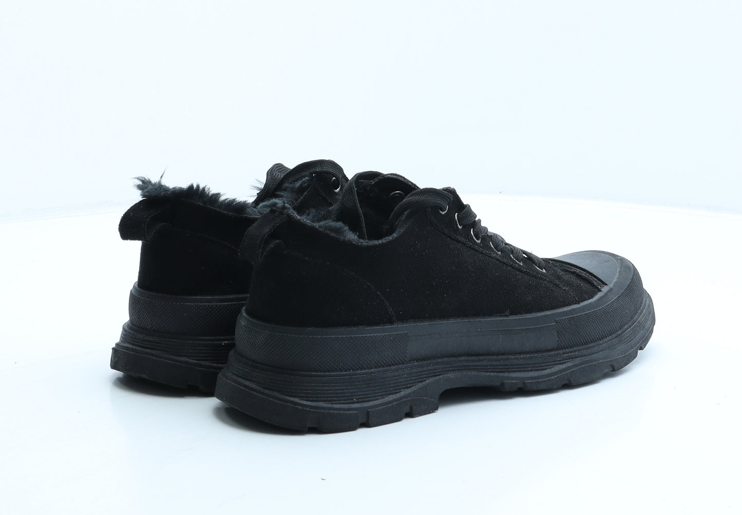 Linzi Womens Black Fabric Trainer UK 5