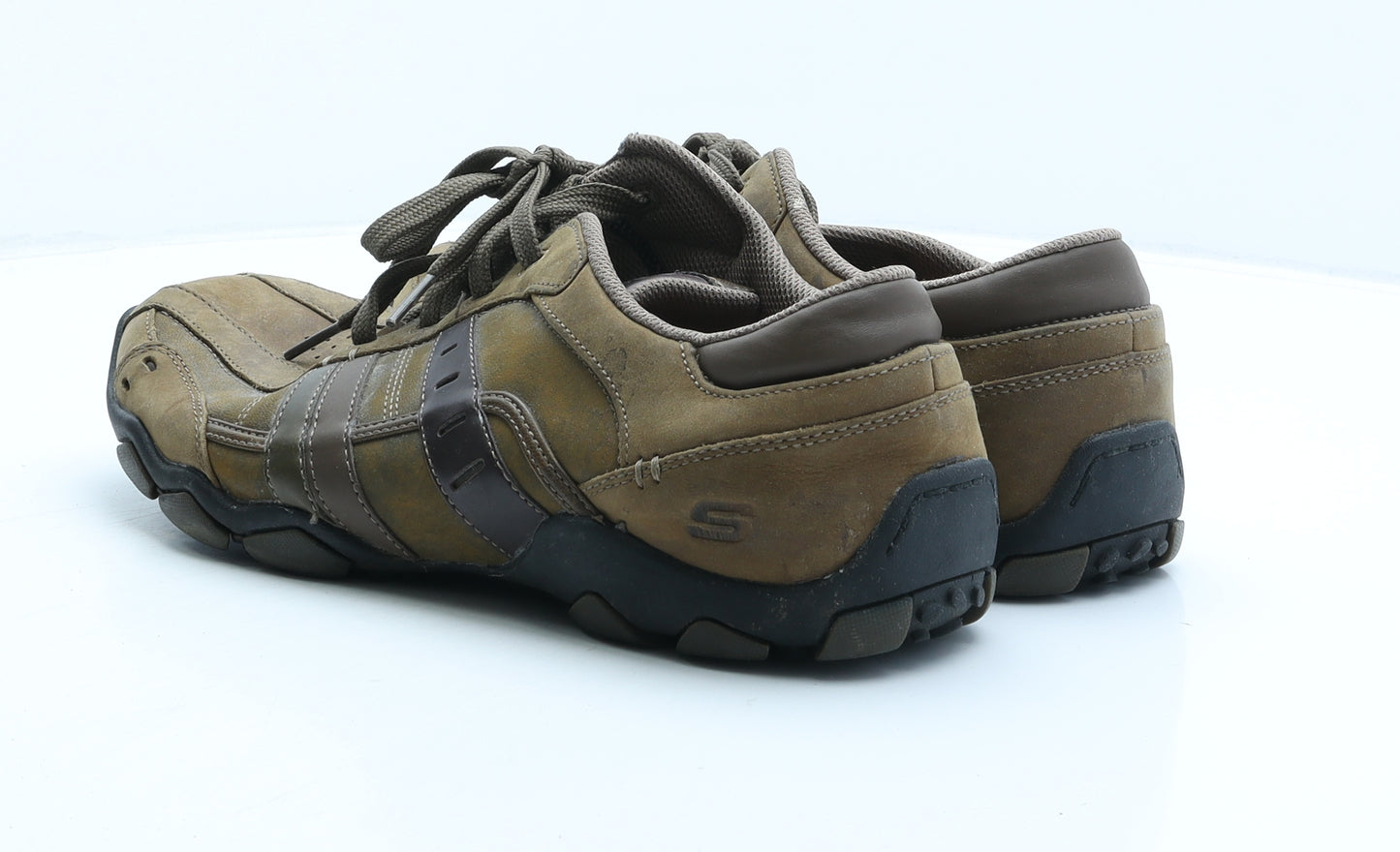 Sketchers Mens Brown Polyamide Trainer UK 10.5