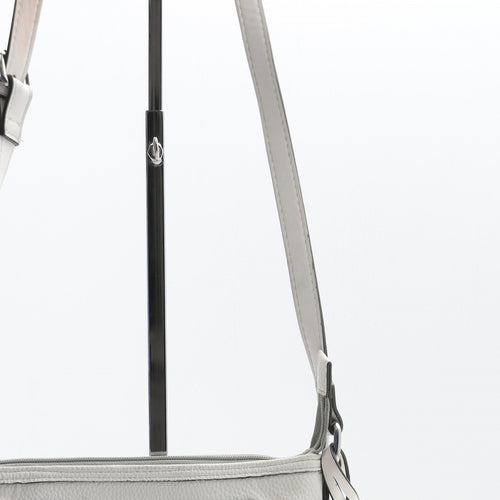 Jasper Conran Womens White Leather Shoulder Bag Size Small
