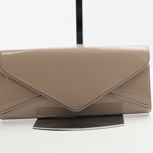 Dorothy Perkins Womens Beige PVC Clutch Size Small