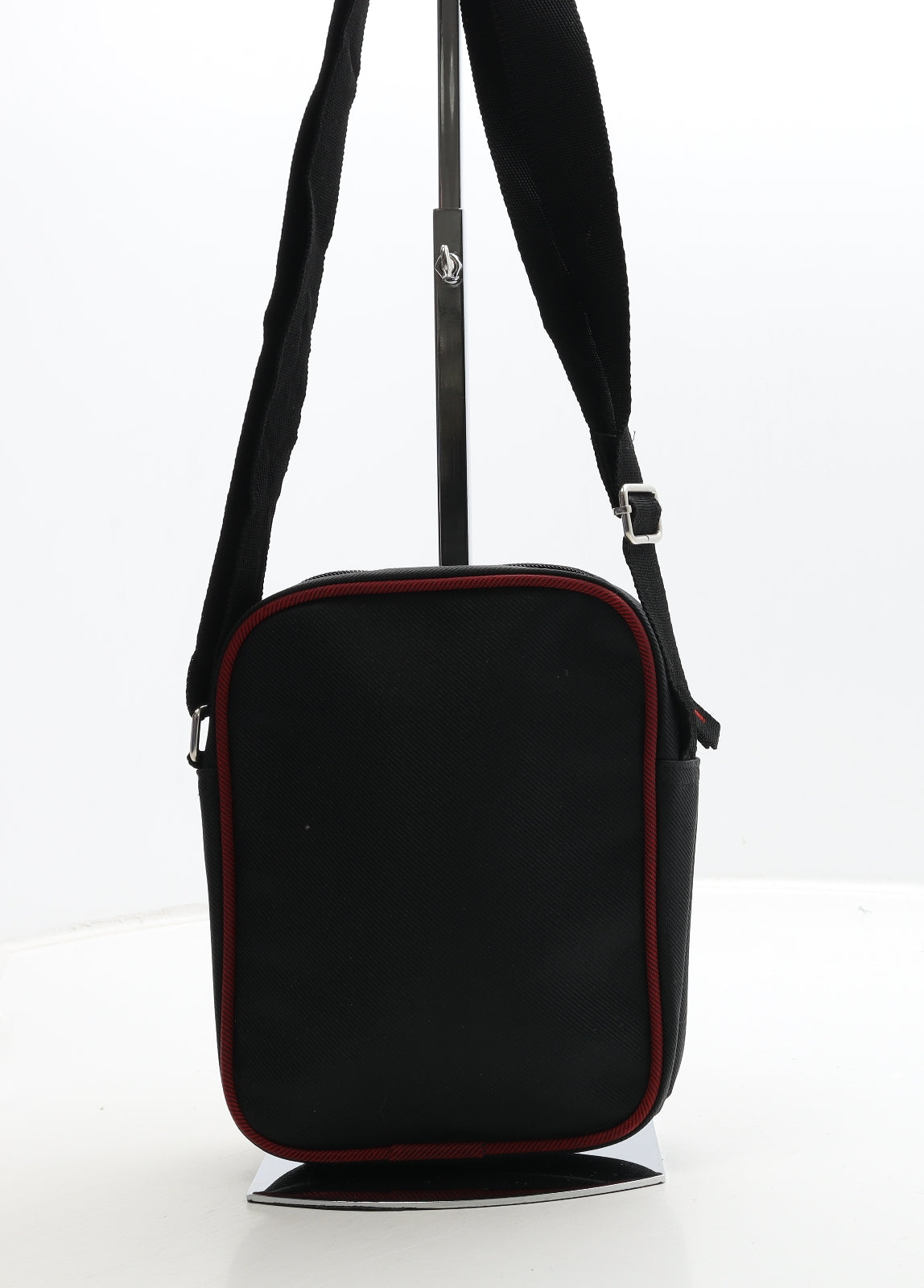 Preworn Womens Black Polyester Crossbody Size Small