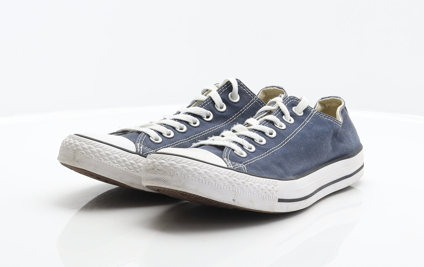 Converse Mens Blue Fabric Trainer UK 9 42.5