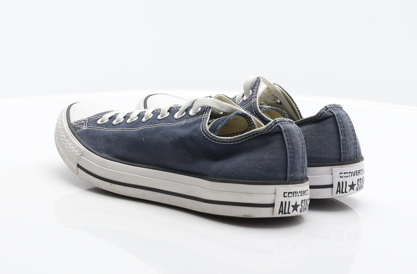 Converse Mens Blue Fabric Trainer UK 9 42.5