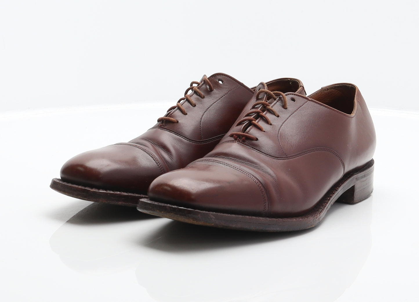 Grenson Mens Brown Leather Oxford Dress UK 7