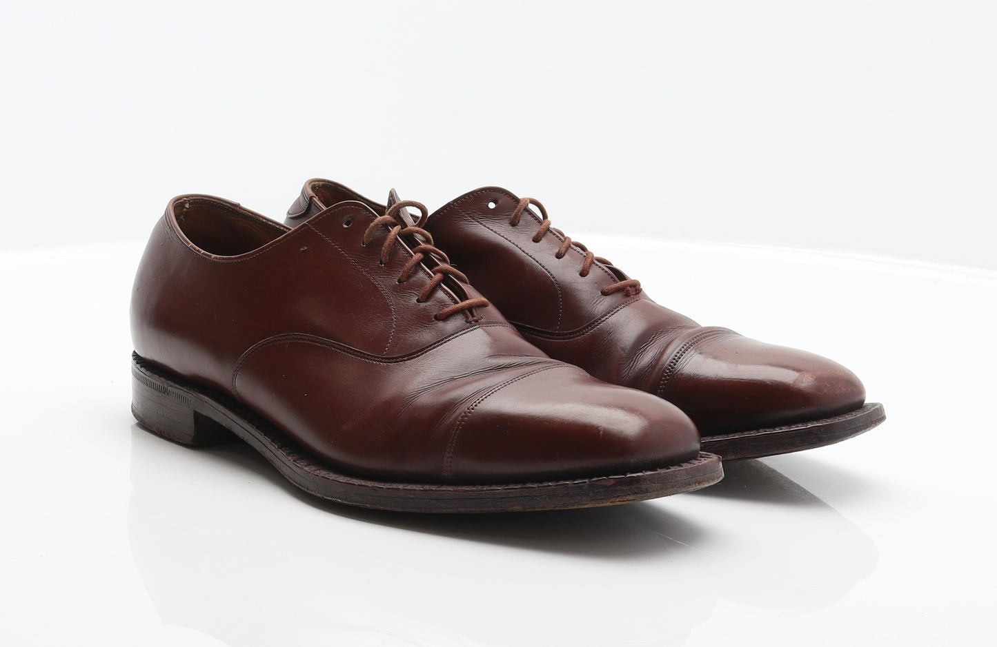 Grenson Mens Brown Leather Oxford Dress UK 7