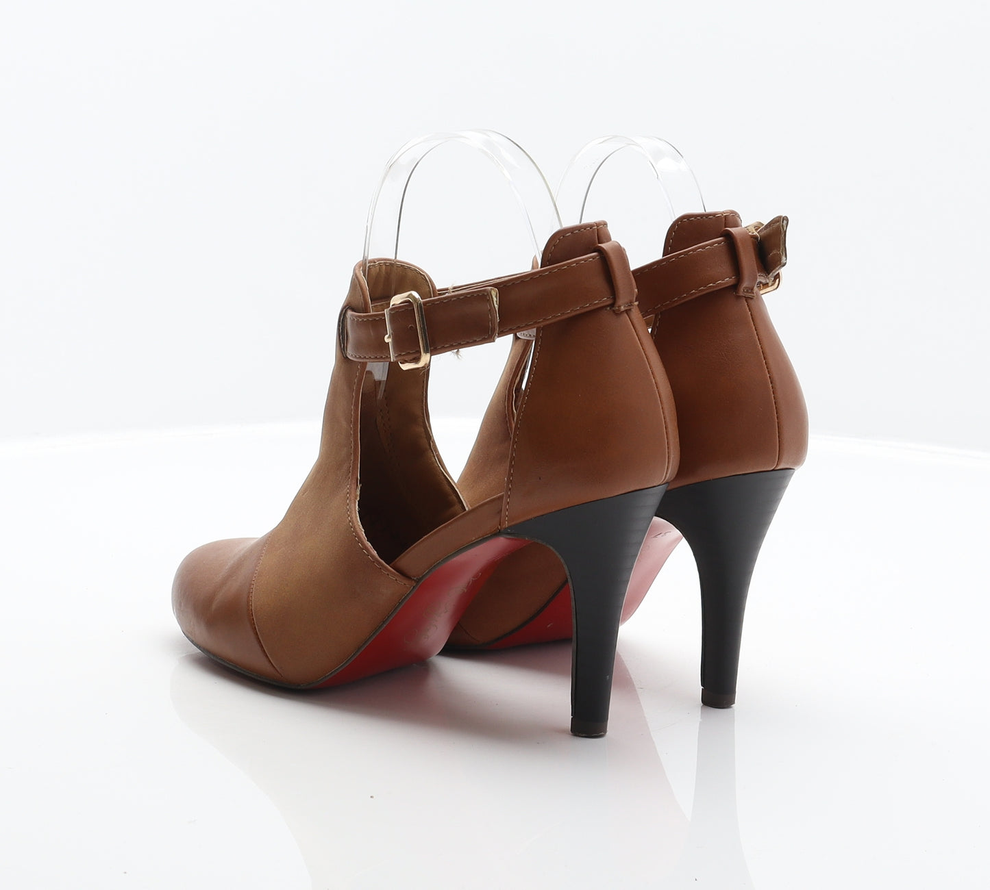 Kate Appleby Womens Brown Leather Strappy Heel UK 4 37