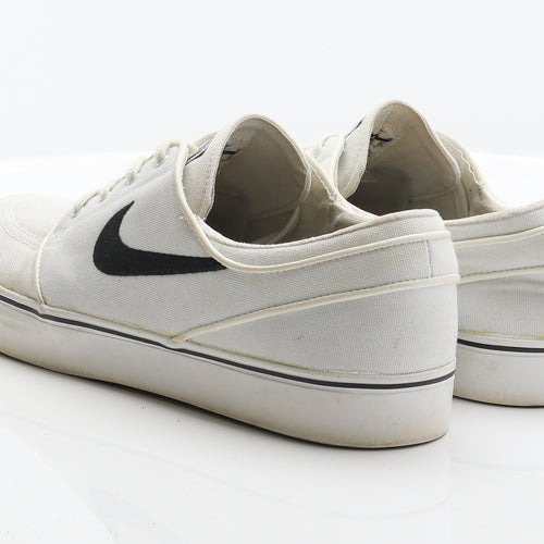 Nike Mens White Fabric Trainer UK 1.5 46 - Stefan Janoski