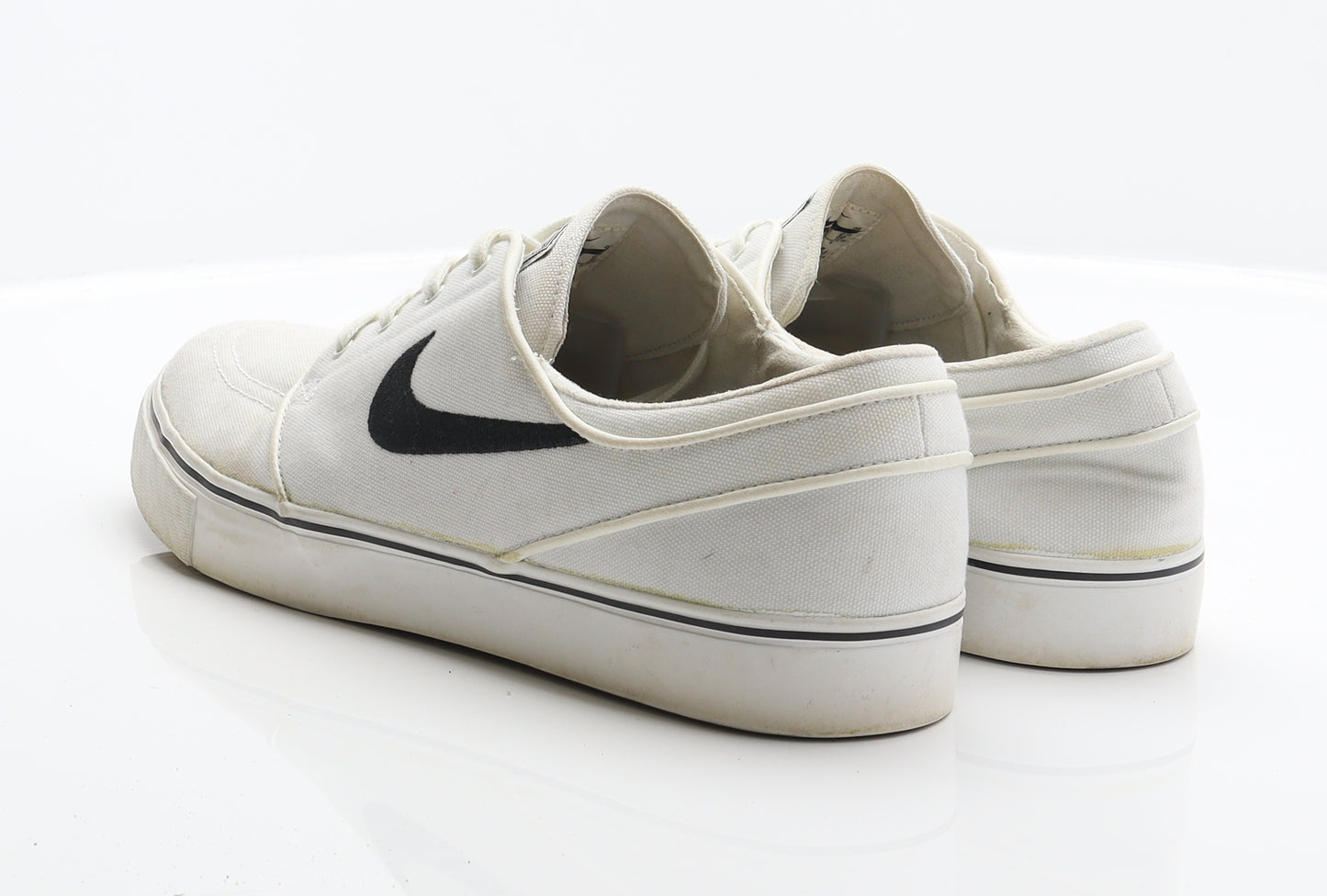 Nike Mens White Fabric Trainer UK 1.5 46 - Stefan Janoski