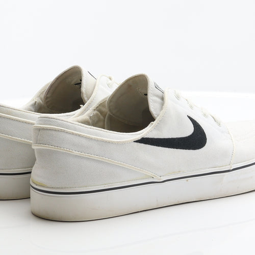 Nike Mens White Fabric Trainer UK 1.5 46 - Stefan Janoski