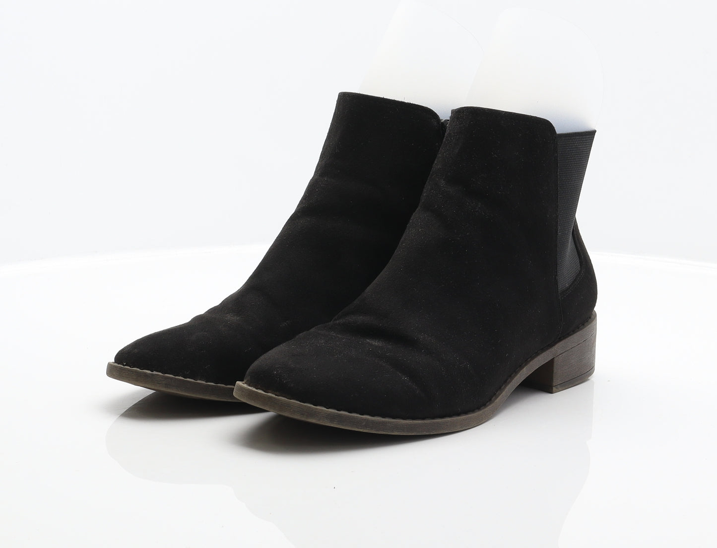 TU Womens Black Polyester Chelsea Boot UK 6