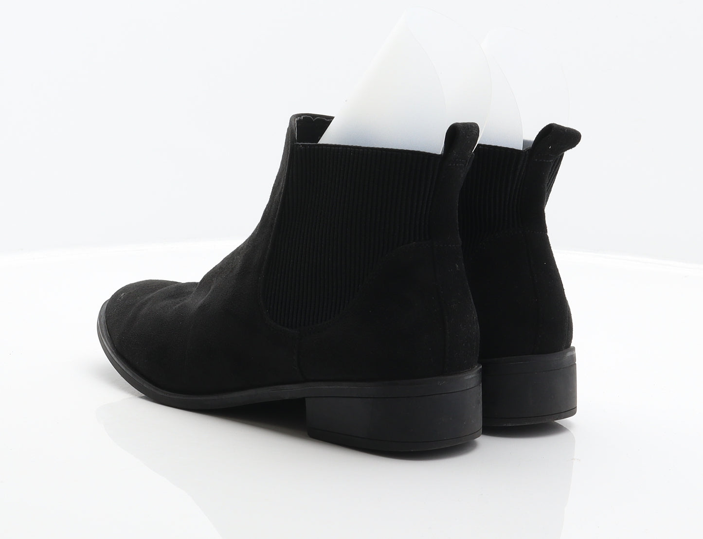 F&F Womens Black Polyester Chelsea Boot UK 6 39