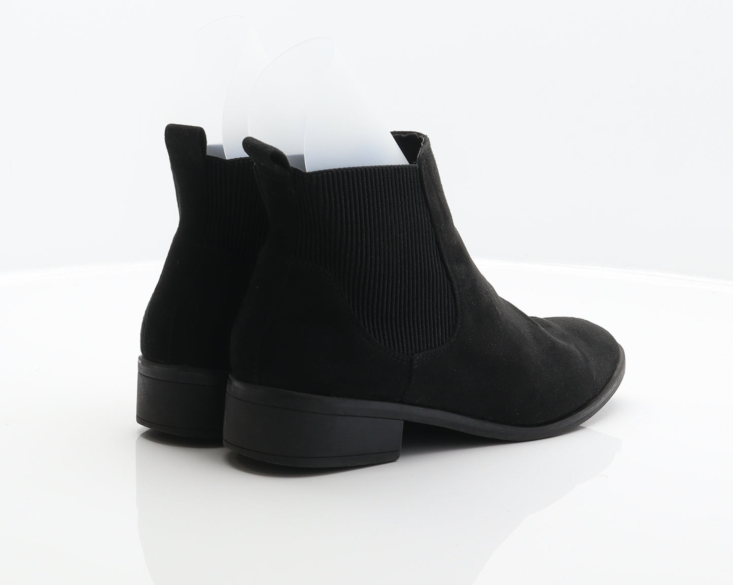 F&F Womens Black Polyester Chelsea Boot UK 6 39