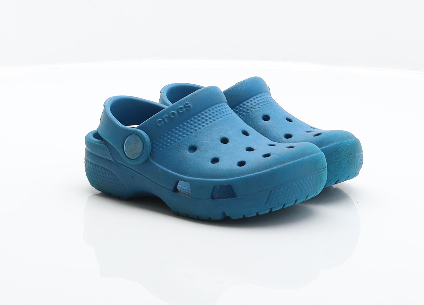 Crocs Boys Blue Synthetic Clog Casual UK 8