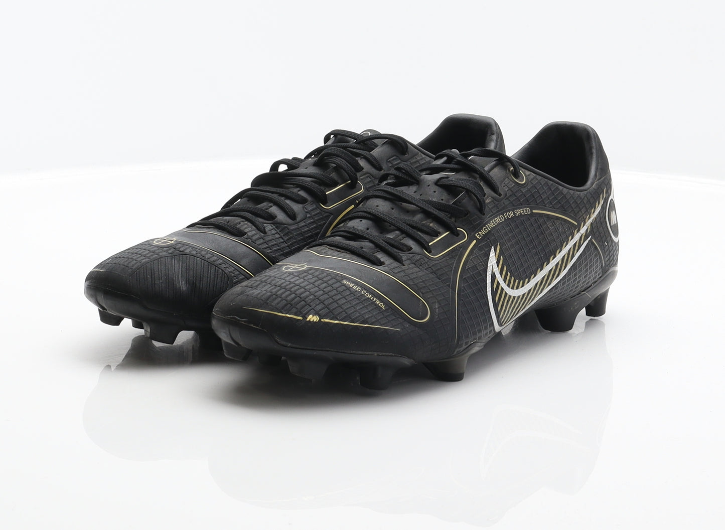 Nike Mens Black Synthetic Trainer UK 7 41 - Football shoes