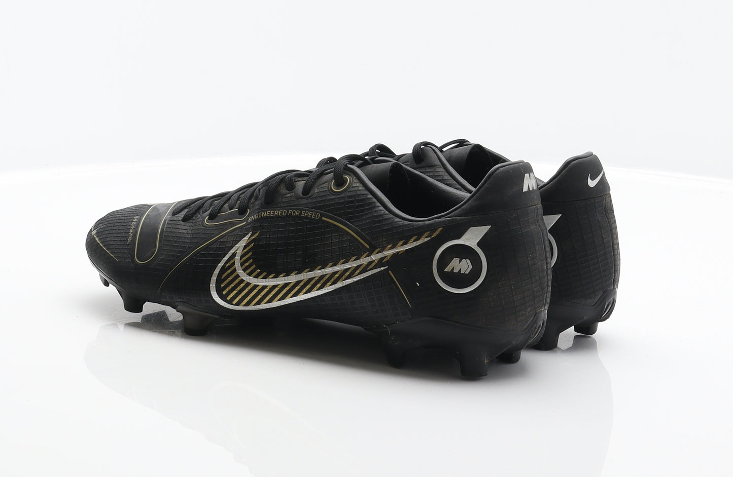 Nike Mens Black Synthetic Trainer UK 7 41 - Football shoes
