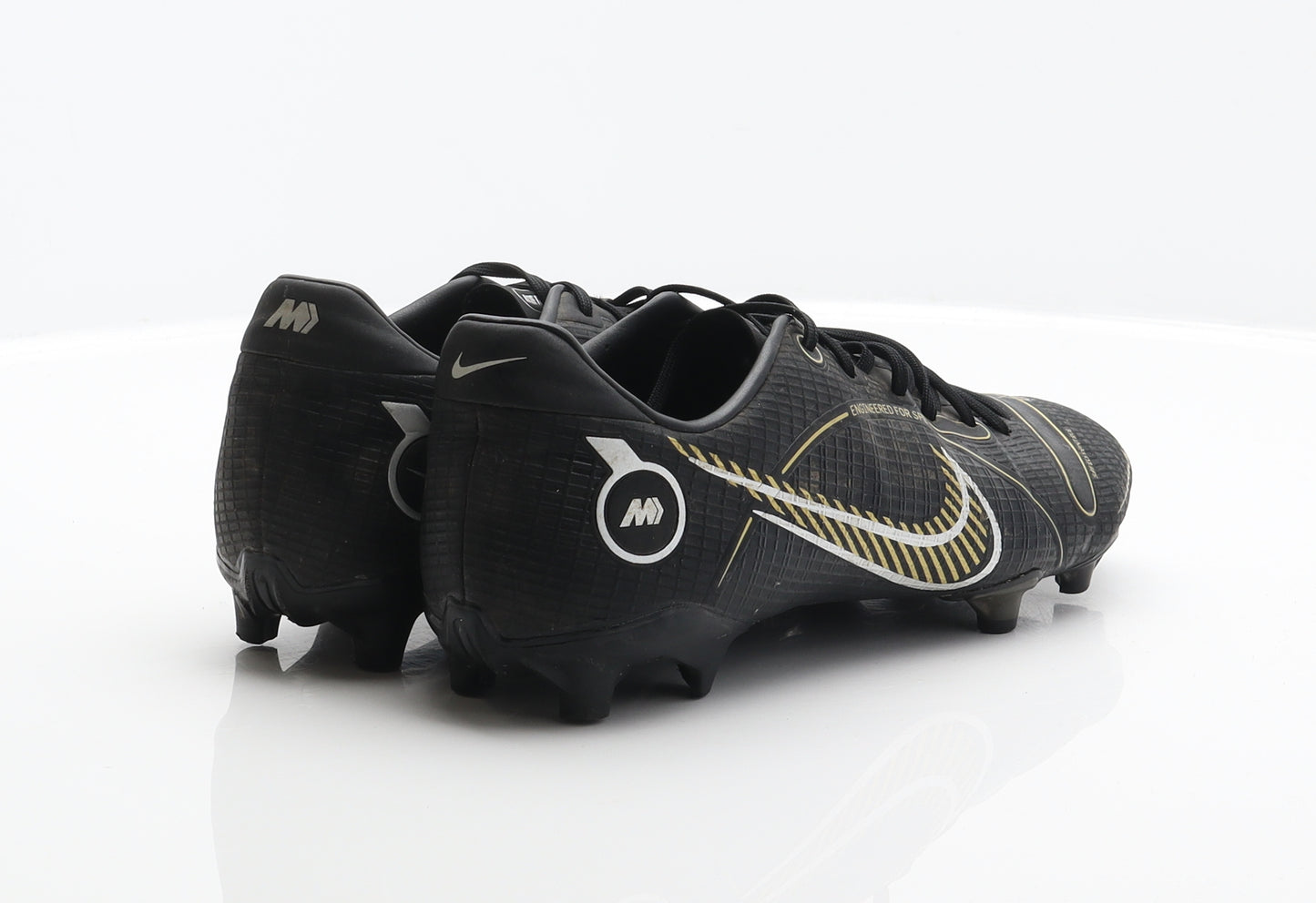 Nike Mens Black Synthetic Trainer UK 7 41 - Football shoes