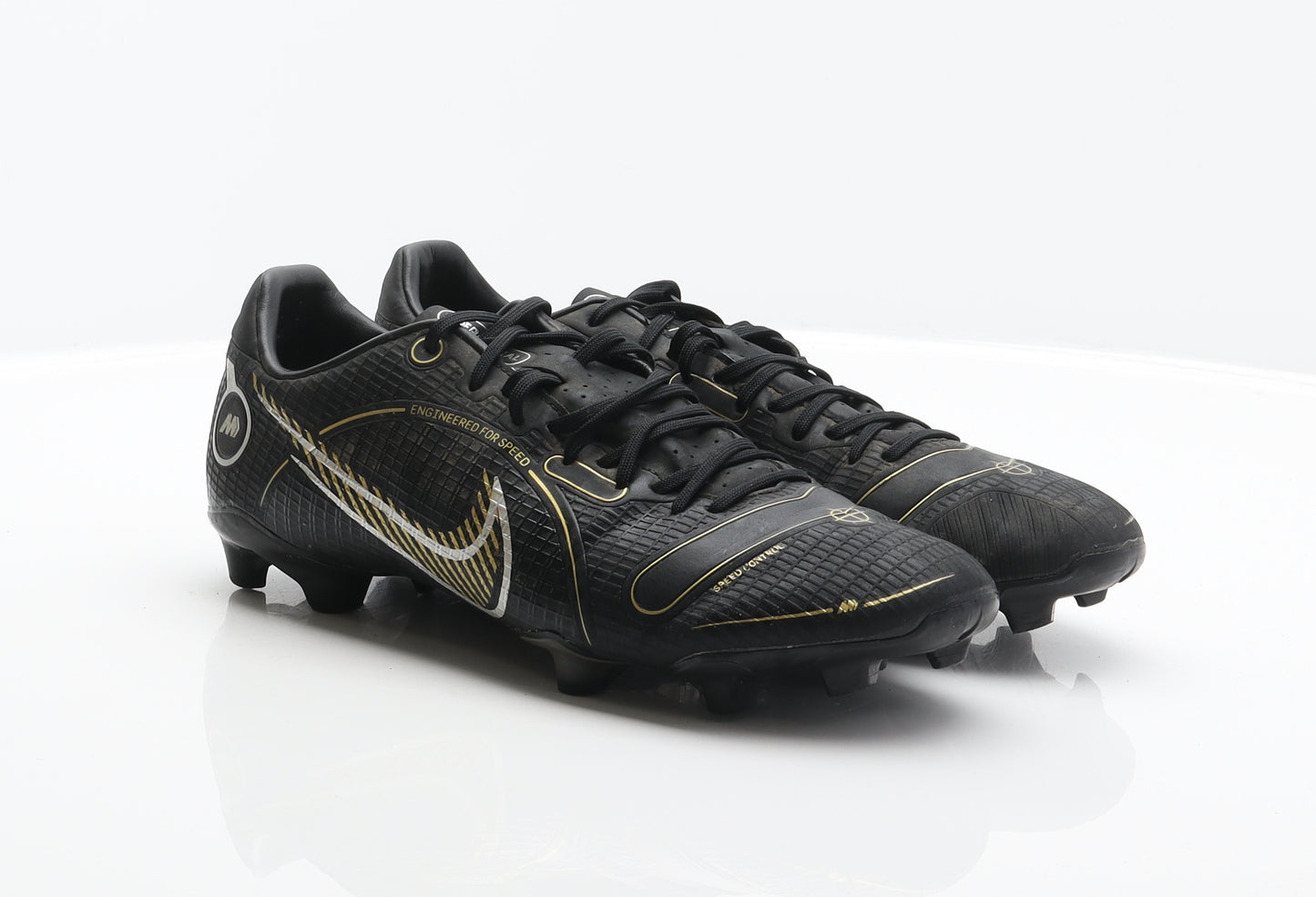 Nike Mens Black Synthetic Trainer UK 7 41 - Football shoes