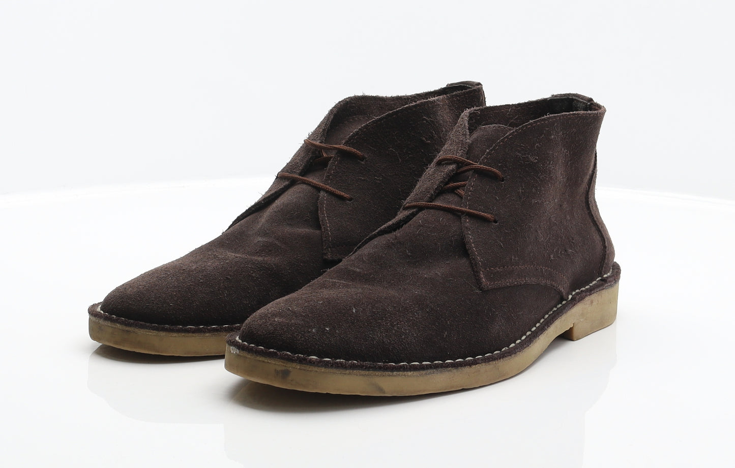 Topman Mens Brown Suede Desert Boot UK 8.5 42