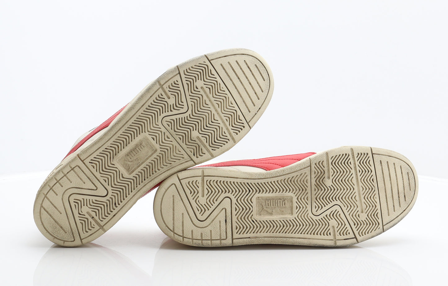 PUMA Mens Ivory Leather Trainer UK 9.5 44