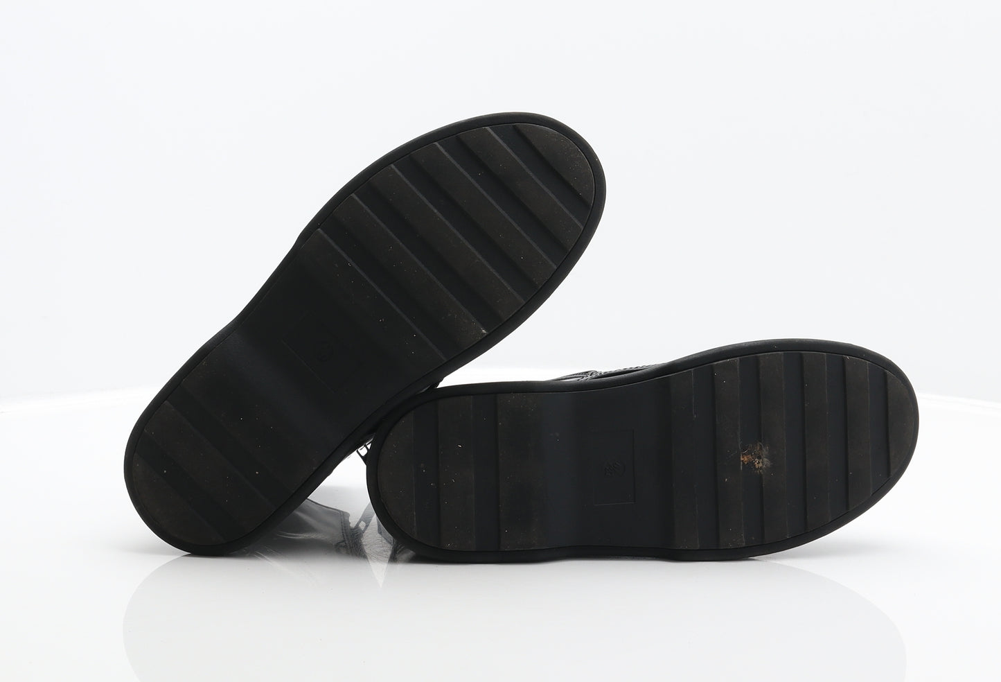 Matalan Girls Black Synthetic Combat Boot UK 4 37