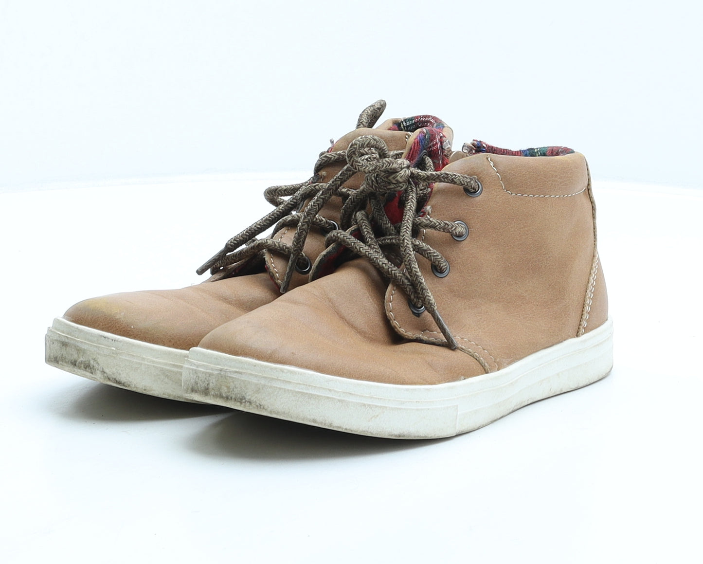 NEXT Boys Brown Polyester Bootie Boot UK 12