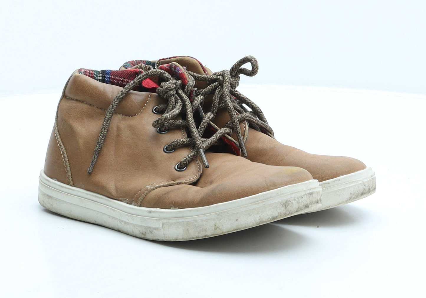 NEXT Boys Brown Polyester Bootie Boot UK 12
