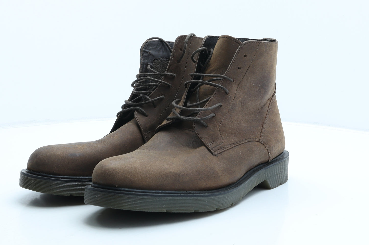 Preworn Mens Brown Leather Desert Boot UK 11