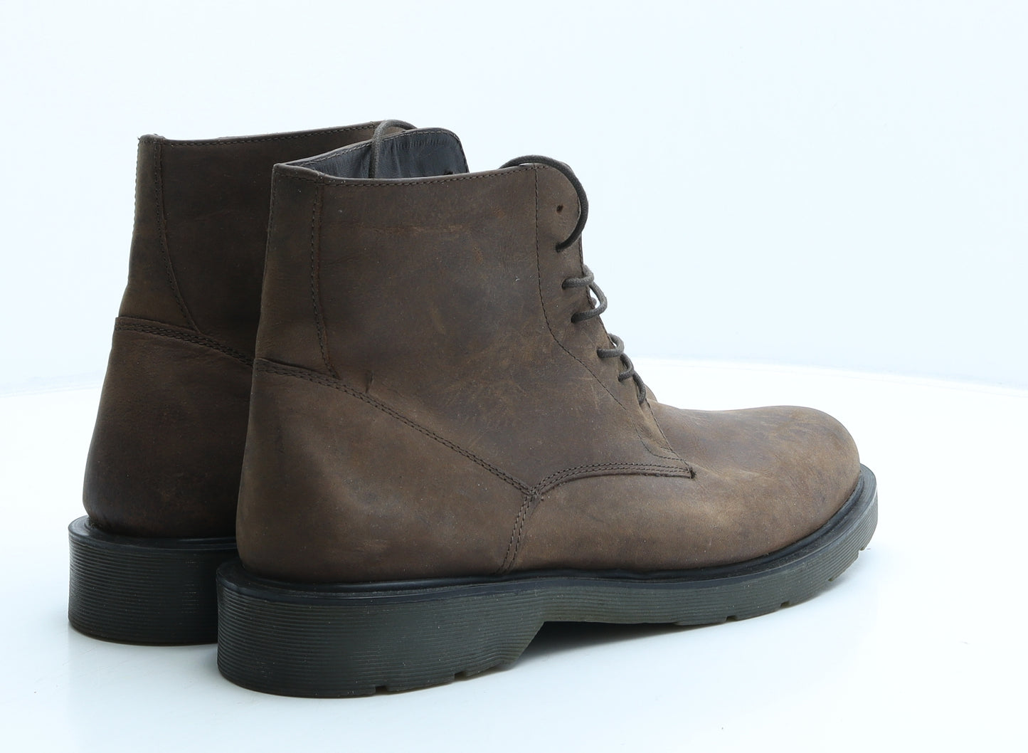 Preworn Mens Brown Leather Desert Boot UK 11