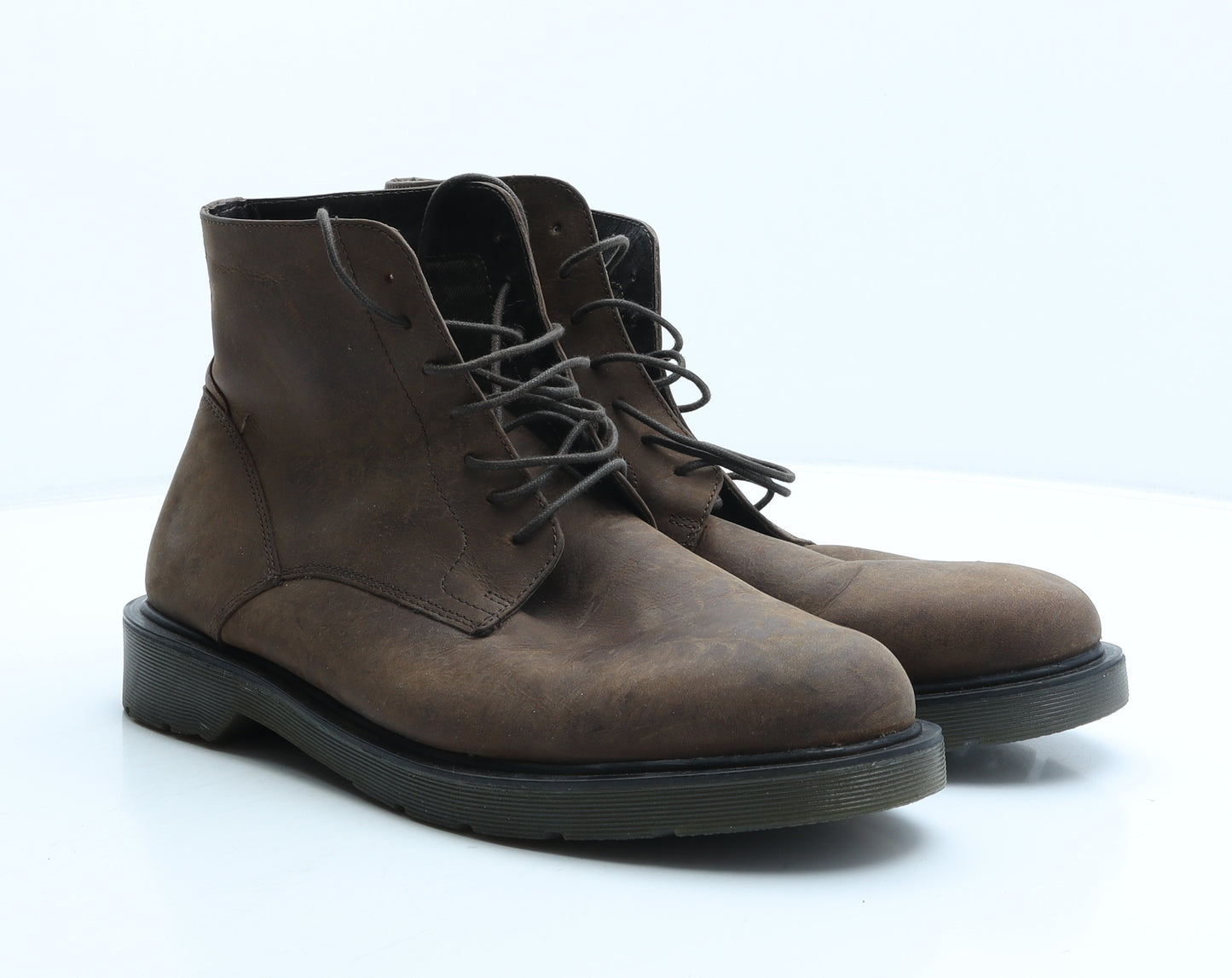 Preworn Mens Brown Leather Desert Boot UK 11