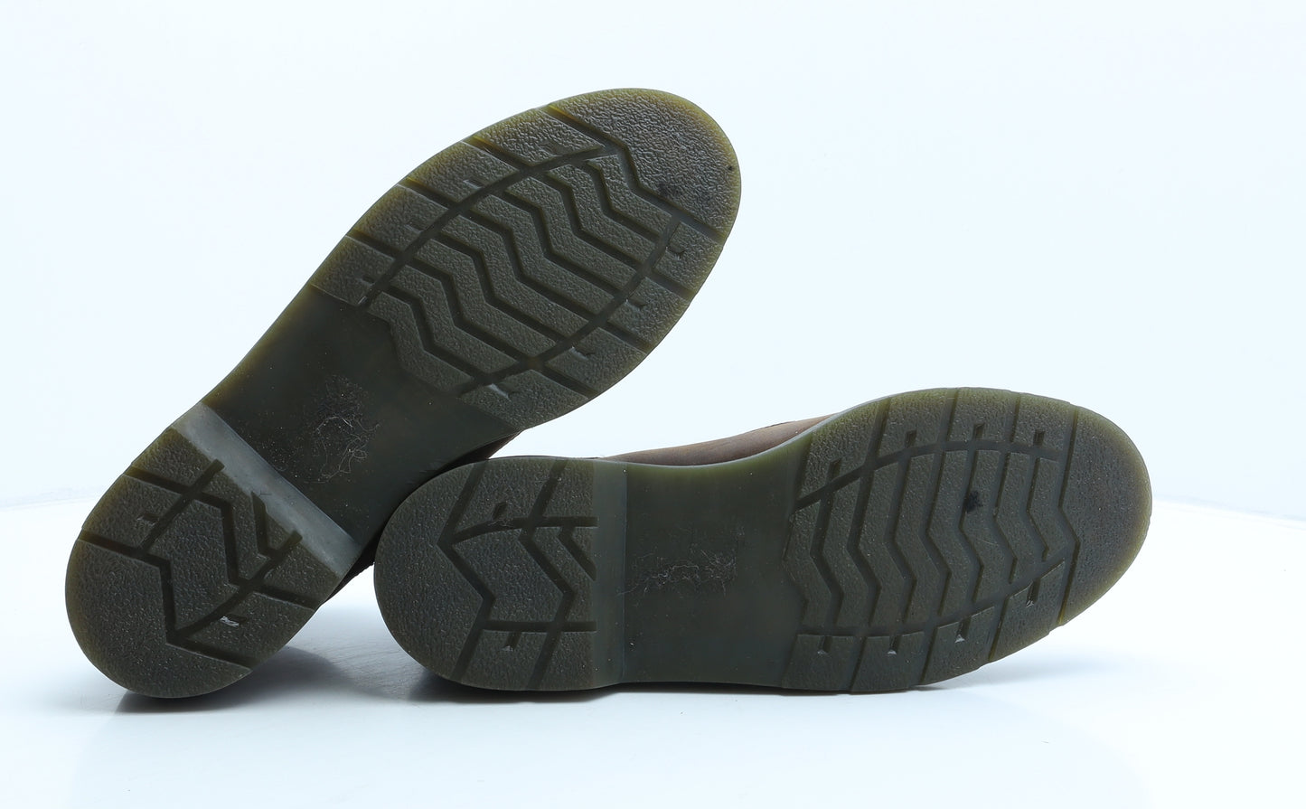 Preworn Mens Brown Leather Desert Boot UK 11