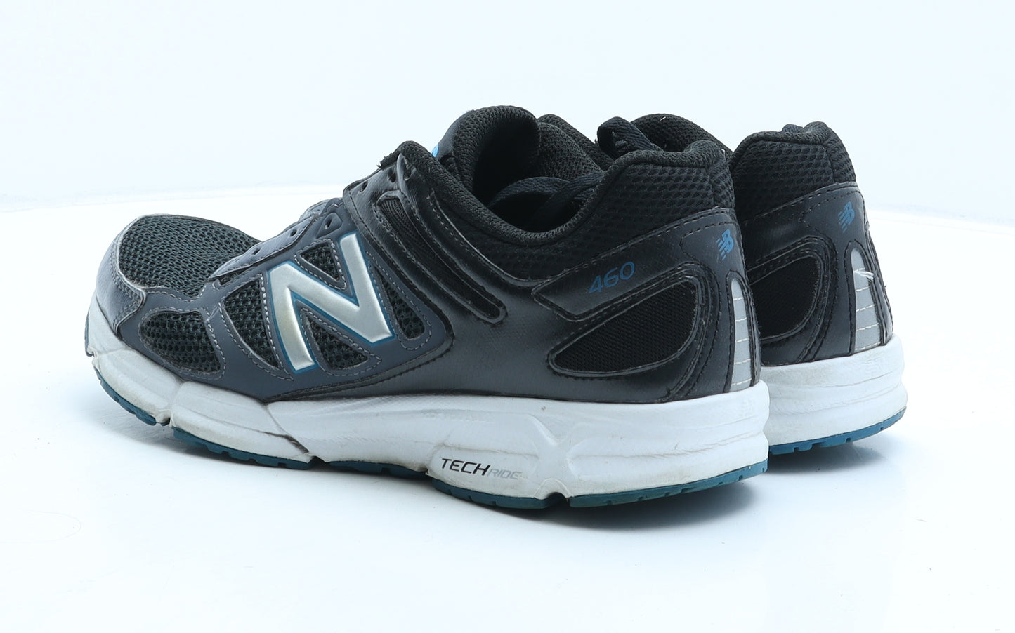 New Balance Mens Black Fabric Trainer UK 8