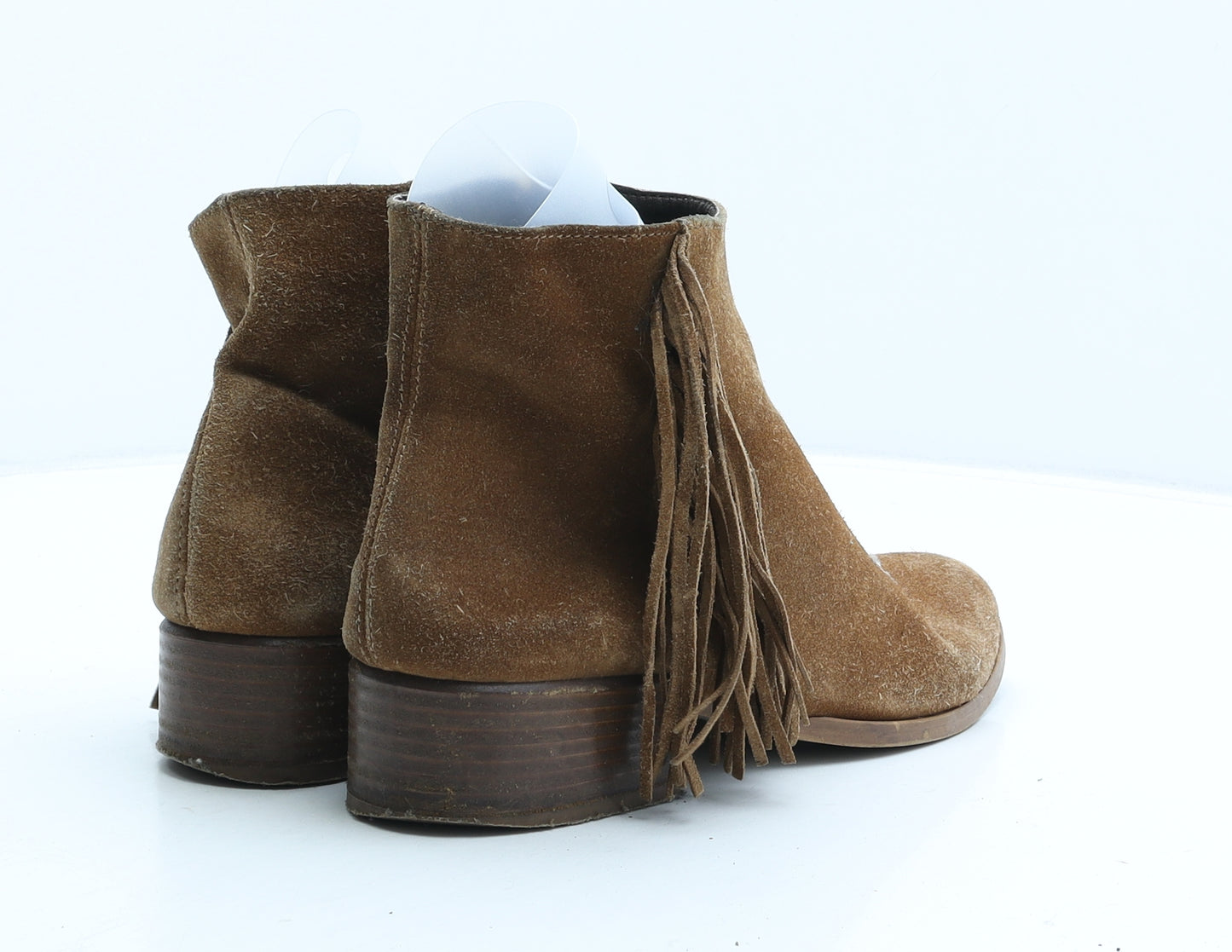 River Island Womens Brown Suede Bootie Boot UK 5 38