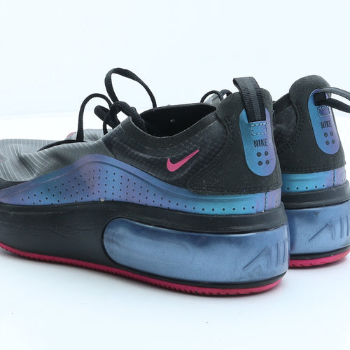 Nike Mens Black Colourblock Synthetic Trainer UK 7