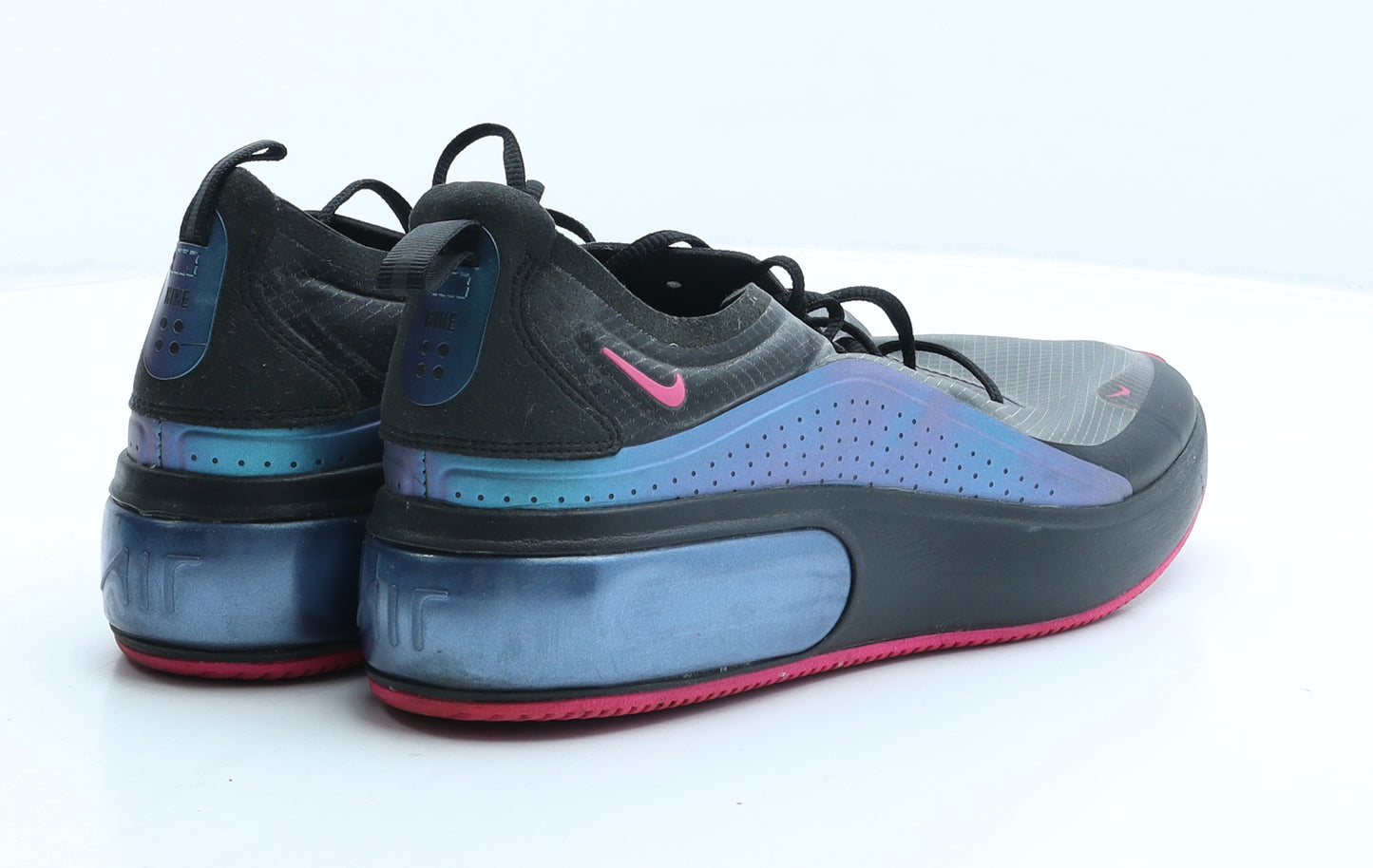 Nike Mens Black Colourblock Synthetic Trainer UK 7