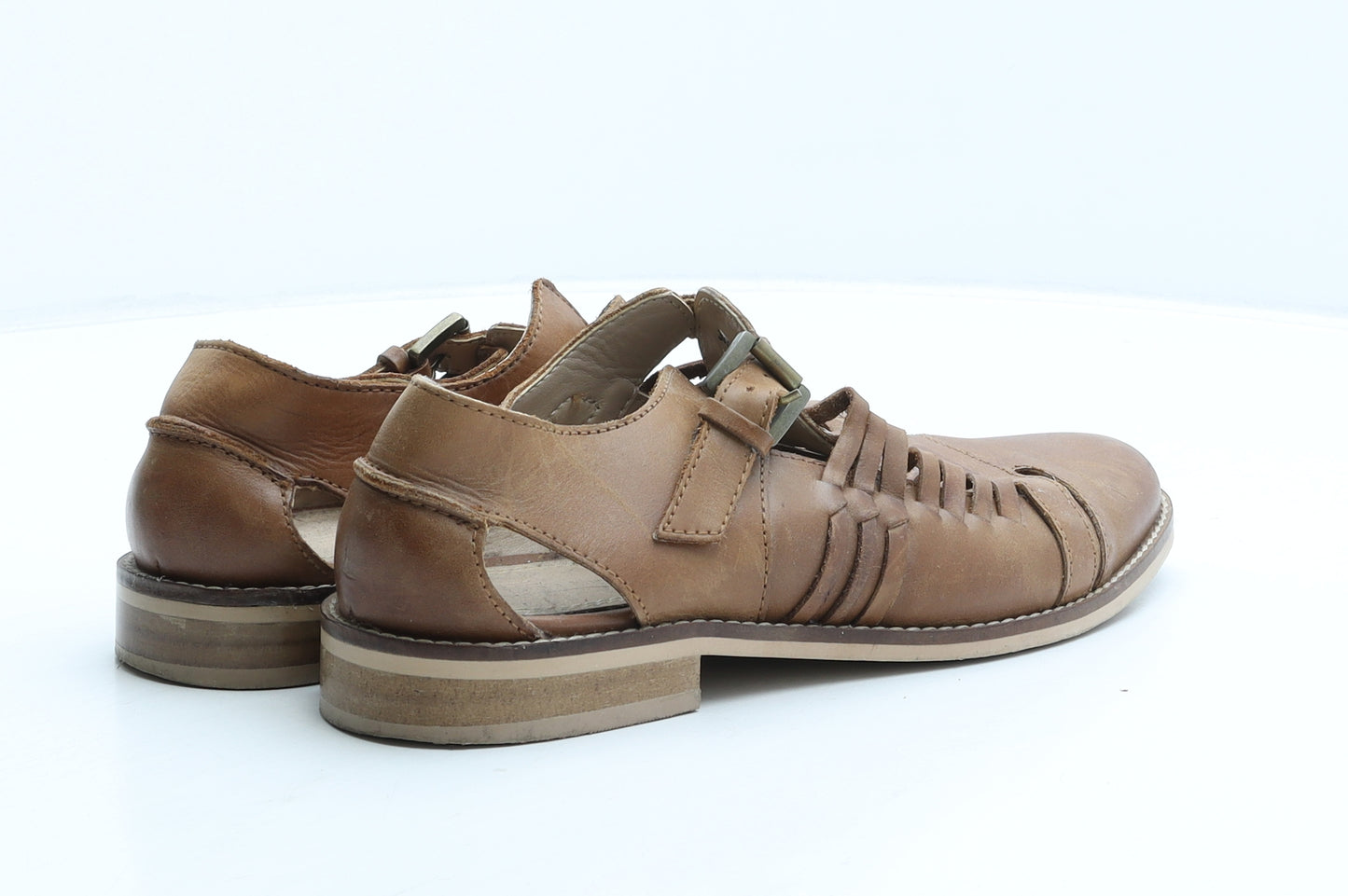 ASOS Womens Brown Synthetic Fisherman Casual UK 6