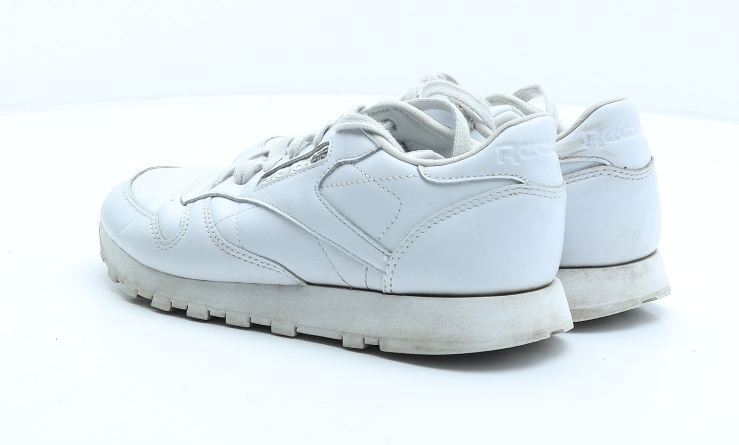 Reebok Womens White Synthetic Trainer UK 4 - Classics