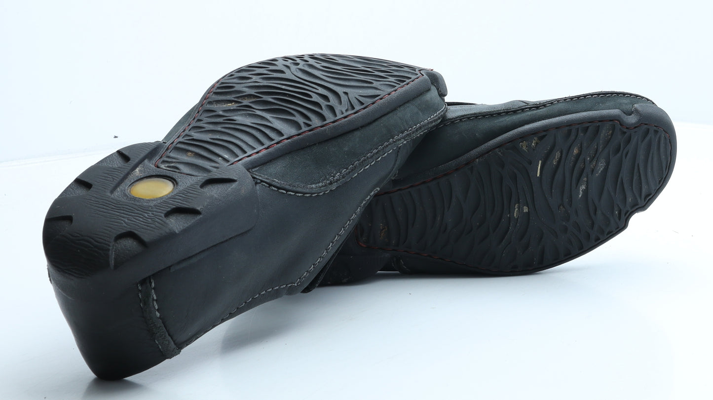 Clarks Mens Black Leather Loafer Casual UK 7.5
