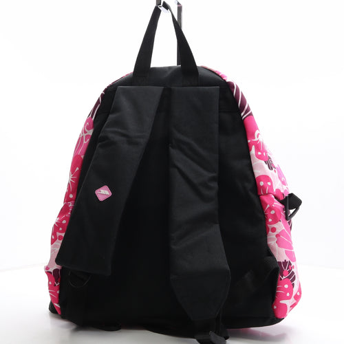 Trespass Womens Pink Floral Polyester Backpack Size Large