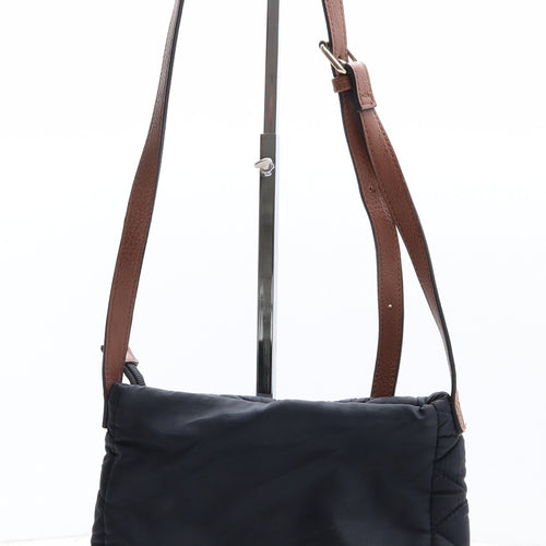 Marks and Spencer Womens Blue Polyester Saddle Bag Size Small