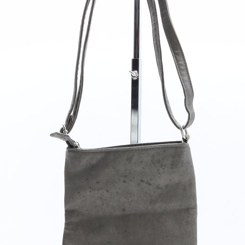 George Womens Grey Polyethylene Crossbody Size Small