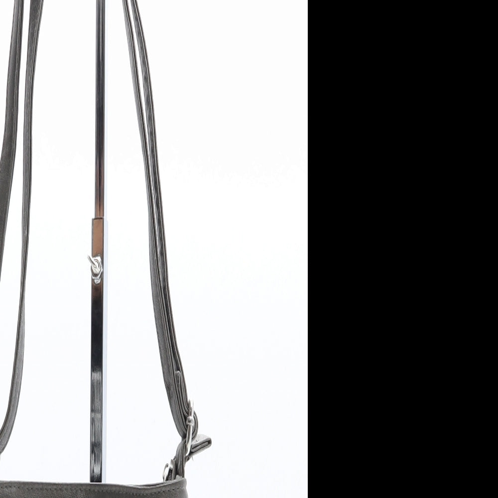 George Womens Grey Polyethylene Crossbody Size Small