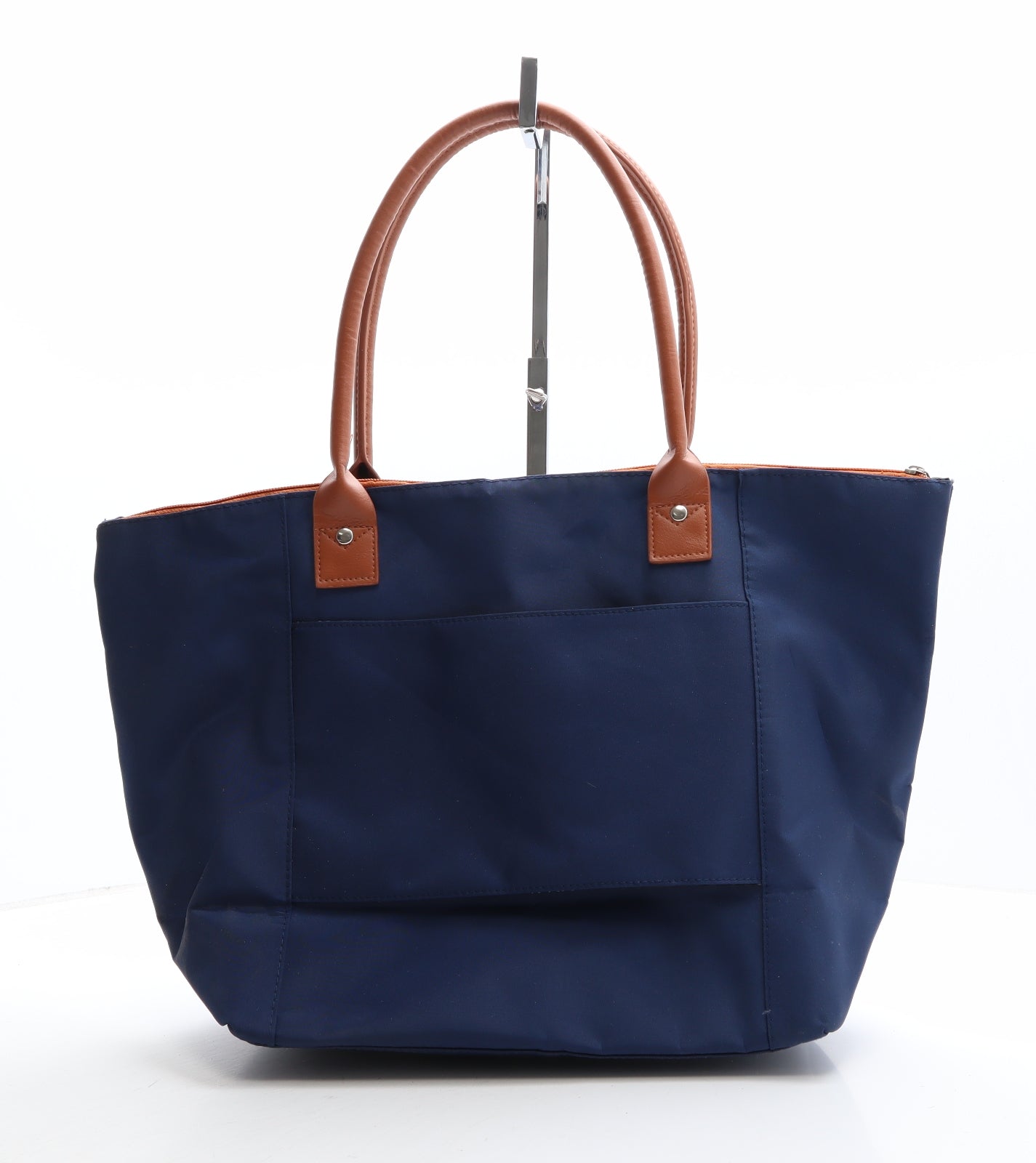 Horizon Womens Blue Polyester Shoulder Bag Size Large