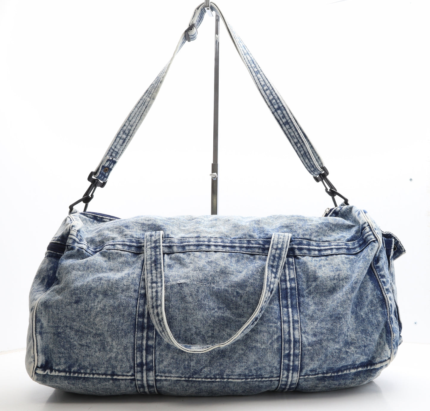 Niuzaifu Womens Blue Cotton Duffle Size Extra Large