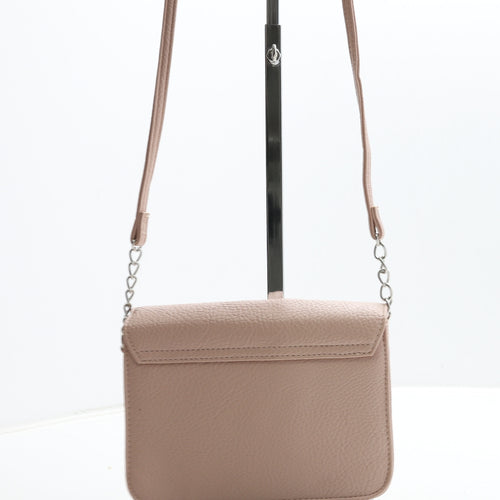 Matalan Womens Pink PVC Crossbody Size Small