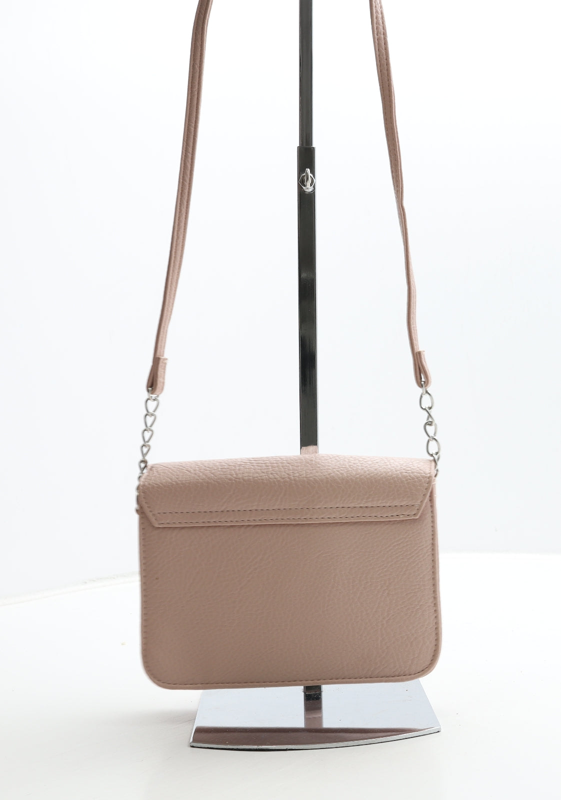 Matalan Womens Pink PVC Crossbody Size Small