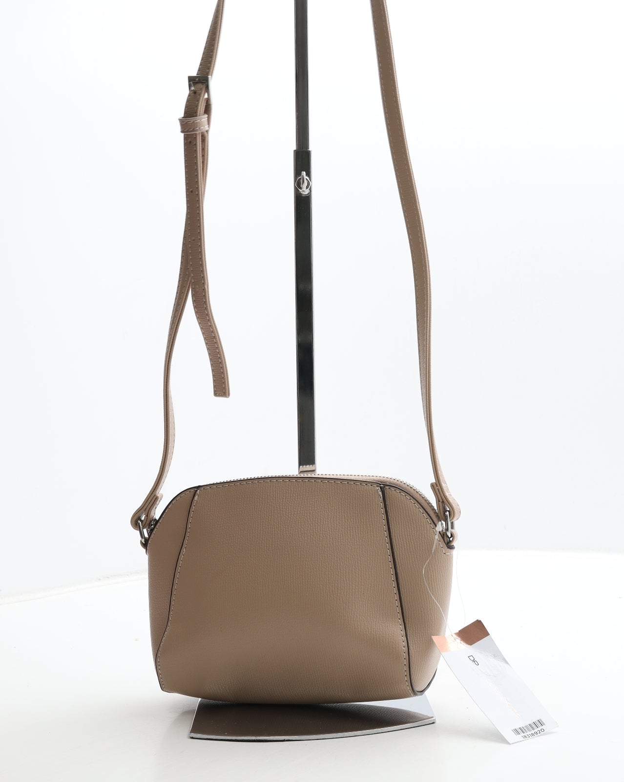 Dorothy Perkins Womens Nude Polyurethane Crossbody Size Small