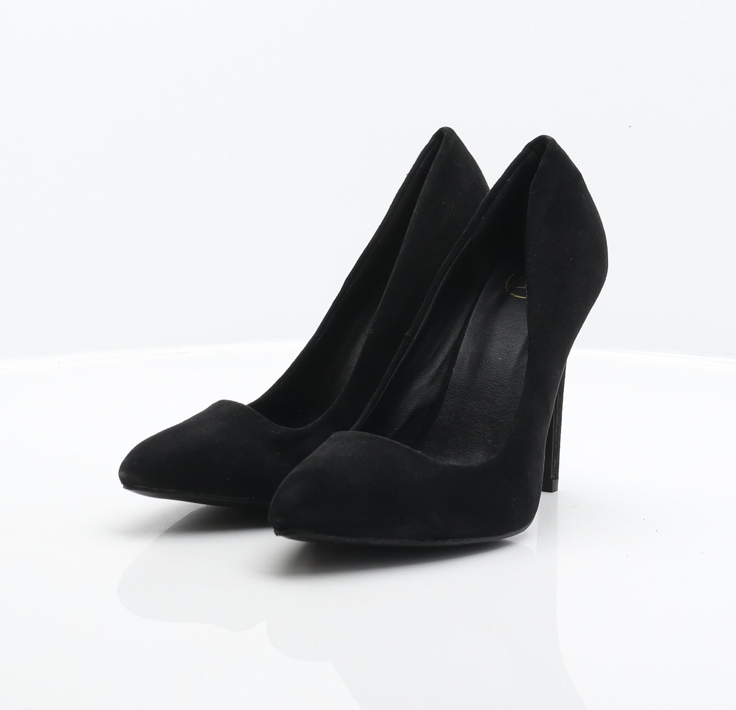 Missguided Womens Black Polyester Court Heel UK 8 41