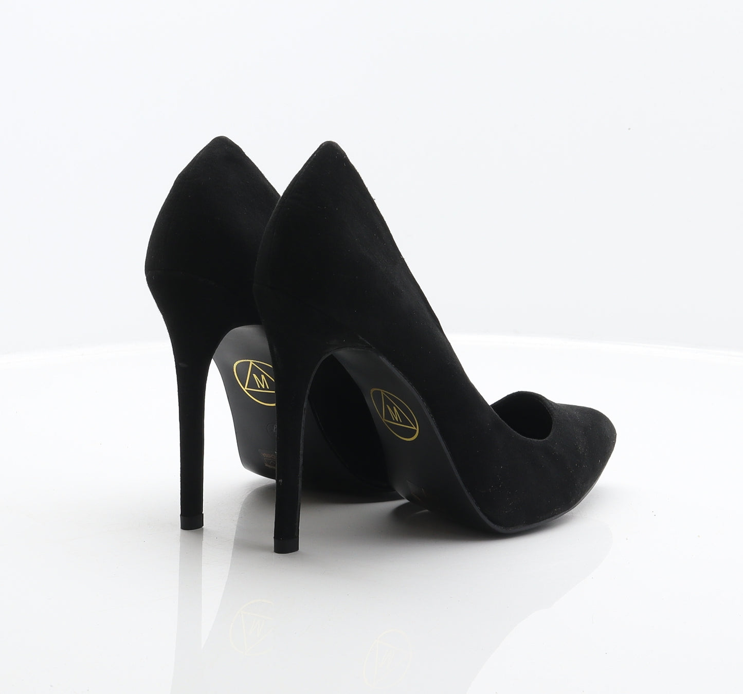 Missguided Womens Black Polyester Court Heel UK 8 41
