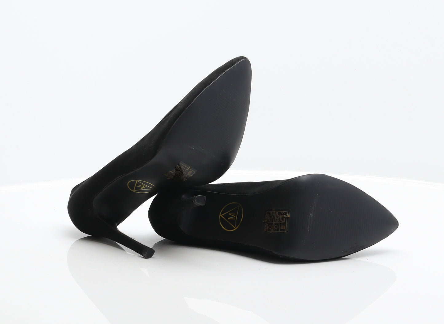 Missguided Womens Black Polyester Court Heel UK 8 41